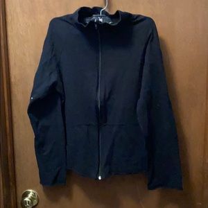 Zip up light workout jacket